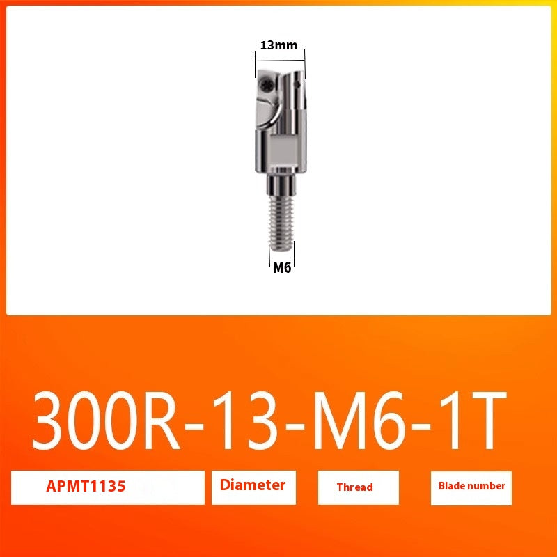 1157-Anti-vibration locking type milling cutter head threading cutter head interchangeable cutter head specification flush locking cutter head 1135/1604 Shandong Denso Pricision Tools Co.,Ltd.